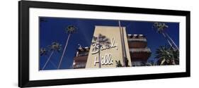 Low Angle View of a Hotel, Beverly Hills Hotel, Beverly Hills, Los Angeles County, California, USA-null-Framed Photographic Print