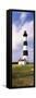 Low Angle View of a Lighthouse, Bodie Island Lighthouse, Bodie Island-null-Framed Stretched Canvas