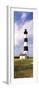 Low Angle View of a Lighthouse, Bodie Island Lighthouse, Bodie Island-null-Framed Photographic Print