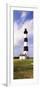 Low Angle View of a Lighthouse, Bodie Island Lighthouse, Bodie Island-null-Framed Photographic Print