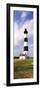 Low Angle View of a Lighthouse, Bodie Island Lighthouse, Bodie Island-null-Framed Photographic Print