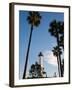 Low Angle View of a Lighthouse, Shoreline Village, Long Beach, Los Angeles County, California, USA-null-Framed Premium Photographic Print