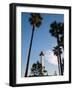 Low Angle View of a Lighthouse, Shoreline Village, Long Beach, Los Angeles County, California, USA-null-Framed Photographic Print