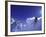 Low Angle View of a Man Skiing-null-Framed Photographic Print