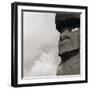 Low angle view of a Moai statue, Easter Island, Chile-null-Framed Photographic Print