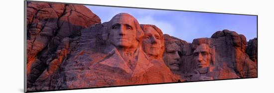 Low Angle View of a Monument, Mt Rushmore National Monument, Rapid City, South Dakota, USA-null-Mounted Photographic Print