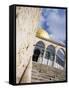 Low Angle View of a Mosque, Dome of the Rock, Jerusalem, Israel-null-Framed Stretched Canvas