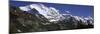 Low Angle View of a Mountain Range, Mt Jungfrau, Lauterbrunnen Valley, Wengen, Bernese Oberland,...-null-Mounted Photographic Print