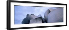 Low Angle View of a Museum, Guggenheim Musuem, Bilbao, Spain-null-Framed Photographic Print