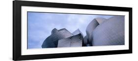 Low Angle View of a Museum, Guggenheim Musuem, Bilbao, Spain-null-Framed Photographic Print