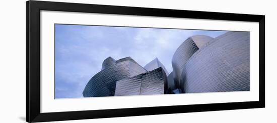 Low Angle View of a Museum, Guggenheim Musuem, Bilbao, Spain-null-Framed Photographic Print