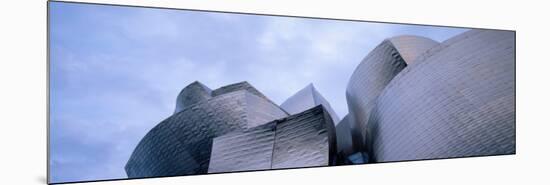 Low Angle View of a Museum, Guggenheim Musuem, Bilbao, Spain-null-Mounted Photographic Print