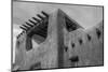 Low angle view of a museum, New Mexico Museum of Art, Santa Fe, New Mexico, USA-Panoramic Images-Mounted Photographic Print