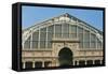 Low Angle View of a Museum-null-Framed Stretched Canvas