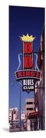 Low Angle View of a Signboard of a Restaurant, B.B. King's Blues Club, Beale Street, Memphis-null-Mounted Photographic Print