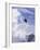 Low Angle View of a Skier in Mid Air-null-Framed Photographic Print