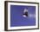 Low Angle View of a Skier in Mid Air-null-Framed Photographic Print