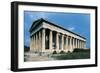 Low Angle View of a Temple, Temple of Hephaestus, Ancient Agora, Athens, Greece-null-Framed Giclee Print