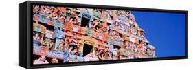 Low Angle View of a Temple, Tiruchirapalli, Tamil Nadu, India-null-Framed Stretched Canvas