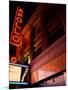 Low Angle View of a Theatre Lit Up at Night, Apollo Theater, Harlem, Manhattan, New York City-null-Mounted Photographic Print