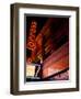 Low Angle View of a Theatre Lit Up at Night, Apollo Theater, Harlem, Manhattan, New York City-null-Framed Premium Photographic Print