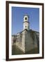 Low Angle View of a Tower, Latvia-null-Framed Giclee Print