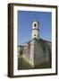 Low Angle View of a Tower, Latvia-null-Framed Giclee Print