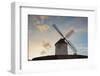 Low angle view of a traditional windmill, Don Quixote's Windmills, Consuegra, Toledo Province, C...-null-Framed Photographic Print