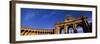 Low Angle View of a Triumphal Arch, Palais Du Cinquantenaire, Brussels, Belgium-null-Framed Photographic Print