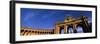 Low Angle View of a Triumphal Arch, Palais Du Cinquantenaire, Brussels, Belgium-null-Framed Photographic Print