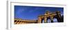 Low Angle View of a Triumphal Arch, Palais Du Cinquantenaire, Brussels, Belgium-null-Framed Photographic Print