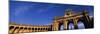 Low Angle View of a Triumphal Arch, Palais Du Cinquantenaire, Brussels, Belgium-null-Mounted Photographic Print