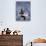 Low Angle View of a Young Man Jumping over a Hurdle-null-Stretched Canvas displayed on a wall