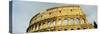 Low Angle View of an Amphitheater, Coliseum, Rome, Italy-null-Stretched Canvas