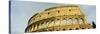 Low Angle View of an Amphitheater, Coliseum, Rome, Italy-null-Stretched Canvas