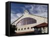 Low Angle View of an Amphitheater, Cowtown Coliseum, Fort Worth Stockyards, Fort Worth, Texas, USA-null-Framed Stretched Canvas