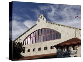 Low Angle View of an Amphitheater, Cowtown Coliseum, Fort Worth Stockyards, Fort Worth, Texas, USA-null-Stretched Canvas