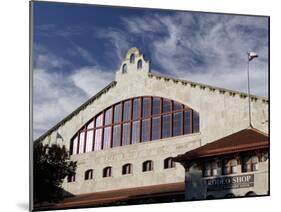 Low Angle View of an Amphitheater, Cowtown Coliseum, Fort Worth Stockyards, Fort Worth, Texas, USA-null-Mounted Photographic Print