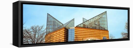 Low Angle View of an Aquarium, Tennessee Aquarium, Chattanooga, Tennessee, USA-null-Framed Stretched Canvas