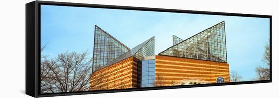 Low Angle View of an Aquarium, Tennessee Aquarium, Chattanooga, Tennessee, USA-null-Framed Stretched Canvas