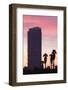 Low angle view of an office building, Tel Aviv, Israel-null-Framed Photographic Print