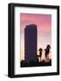 Low angle view of an office building, Tel Aviv, Israel-null-Framed Photographic Print