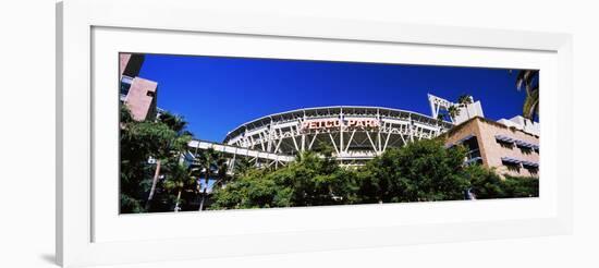 Low angle view of baseball park, Petco Park, San Diego, California, USA-null-Framed Photographic Print