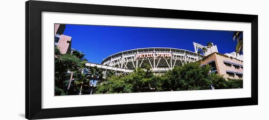 Low angle view of baseball park, Petco Park, San Diego, California, USA-null-Framed Photographic Print