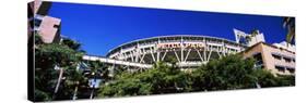 Low angle view of baseball park, Petco Park, San Diego, California, USA-null-Stretched Canvas