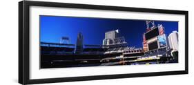 Low angle view of baseball park, Petco Park, San Diego, California, USA-null-Framed Photographic Print