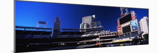 Low angle view of baseball park, Petco Park, San Diego, California, USA-null-Mounted Photographic Print