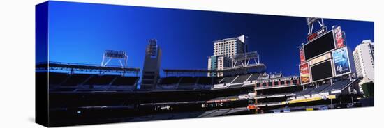 Low angle view of baseball park, Petco Park, San Diego, California, USA-null-Stretched Canvas