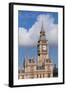 Low Angle View of Big Ben and Houses of Parliament, City of Westminster, London, England-null-Framed Premium Photographic Print