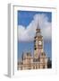 Low Angle View of Big Ben and Houses of Parliament, City of Westminster, London, England-null-Framed Photographic Print